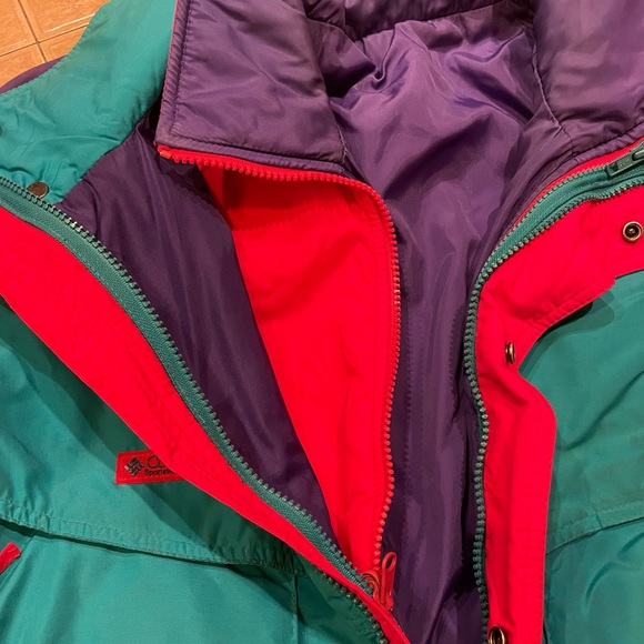 Vintage Two In One Columbia Powder Keg Jacket Size Medium - Picture 3 of 7